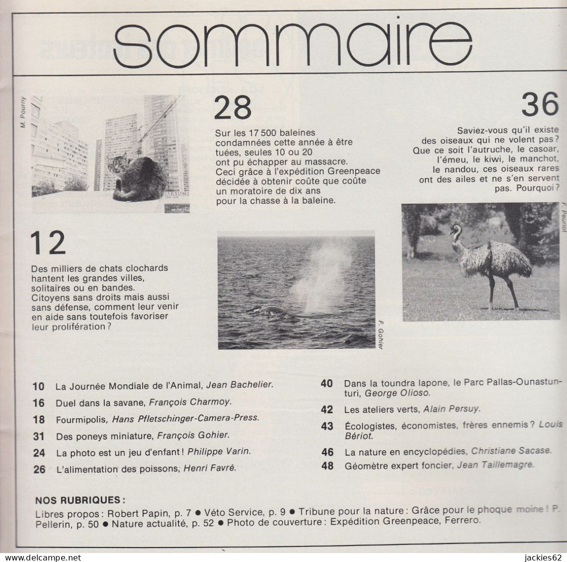 243/ LA VIE DES BETES / BETES ET NATURE N° 243 Du 10/1978 Voir Sommaire - Tierwelt