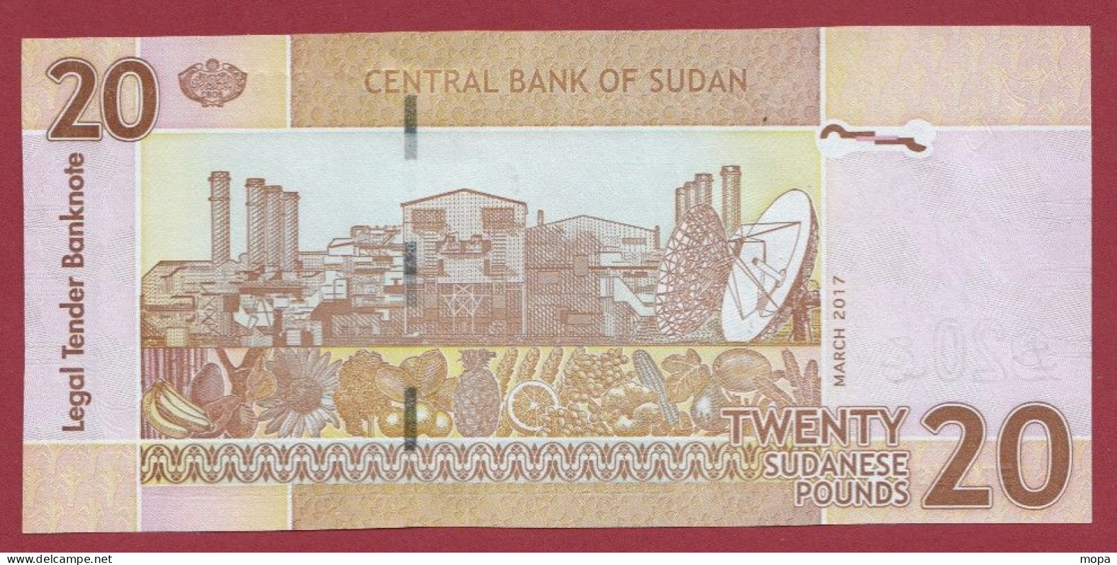 Soudan 20 Pounds 2017 ---UNC ---(73) - Sudan