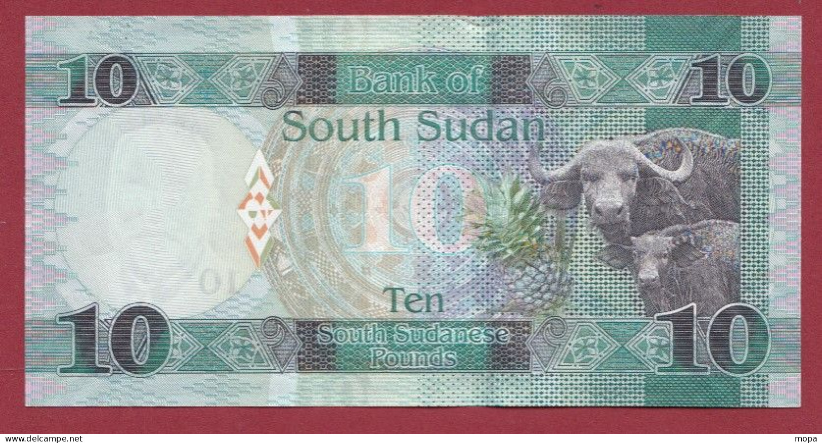 Soudan Du Sud  10 Pounds 2016 ---UNC ---(74) - Zuid-Soedan