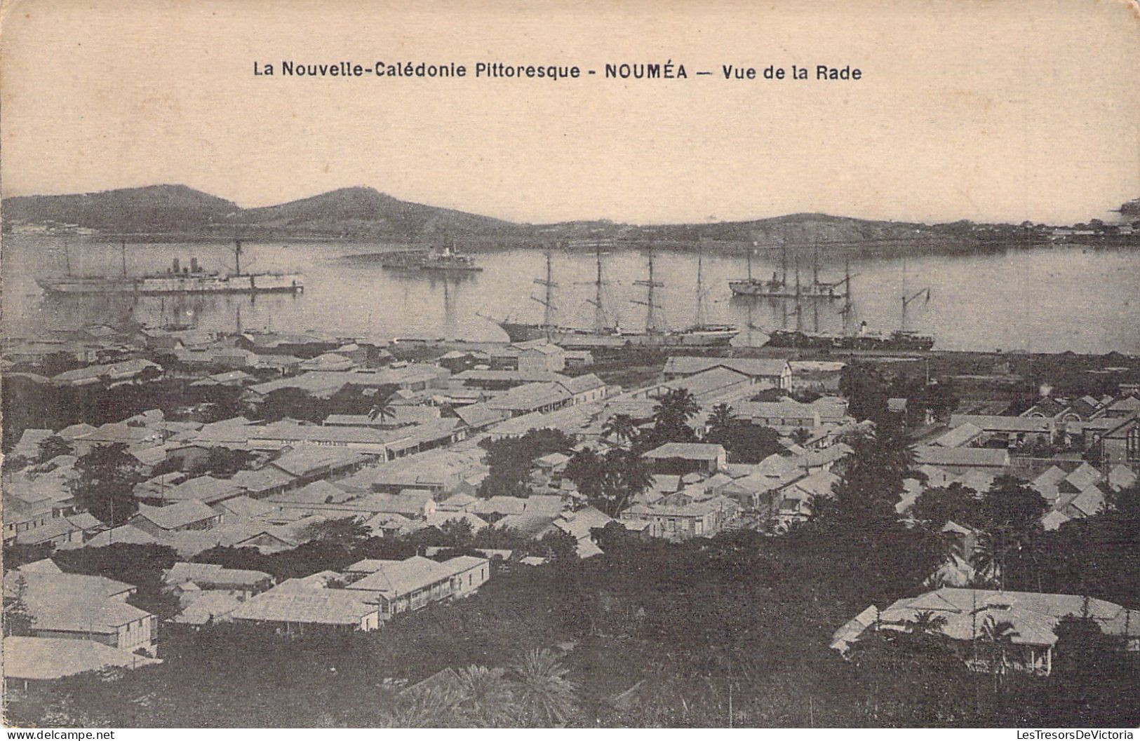 Nouvelle Calédonie - La Nouvelle Caledonie Pittoresque - Noumea - Vue De La Rade -  Carte Postale Ancienne - New Caledonia