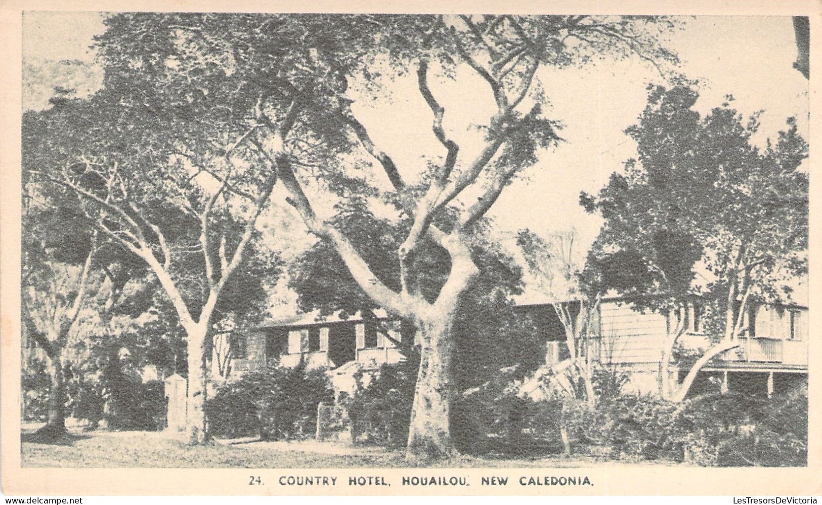 Nouvelle Calédonie - Country Hotel - Houailou New Caledonia -  Carte Postale Ancienne - Nouvelle-Calédonie