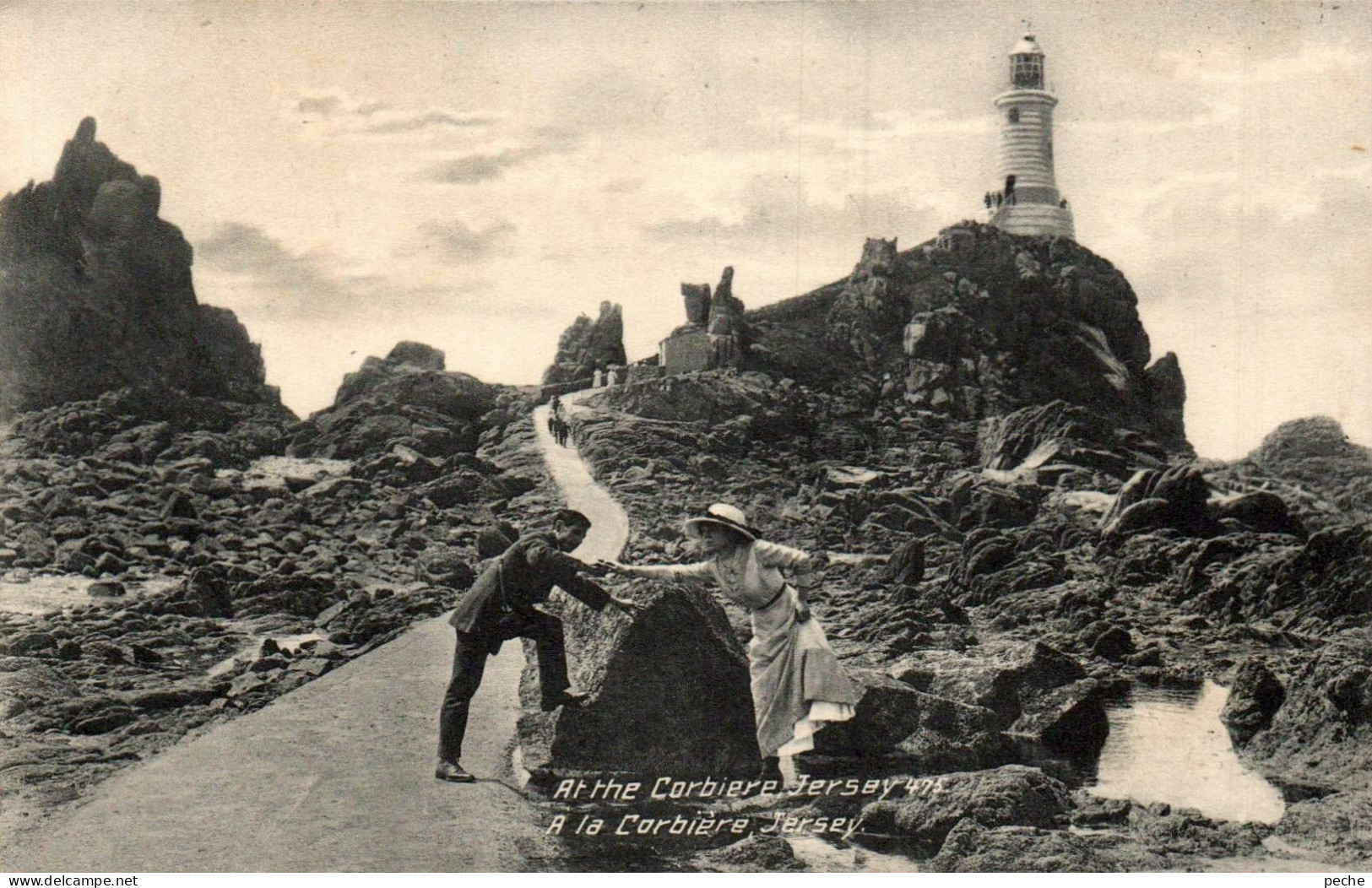 N°1543 V -cpa At The Corbiere - La Corbiere