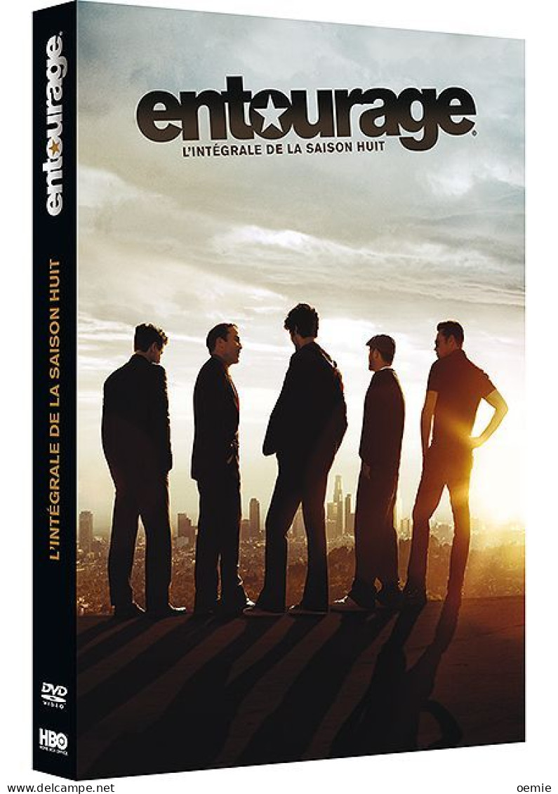 ENTOURAGE  L INTEGRALE DE LA SAISON 8  (  2 DVD ) 214 M ENVIRON    (NEUF) - Commedia