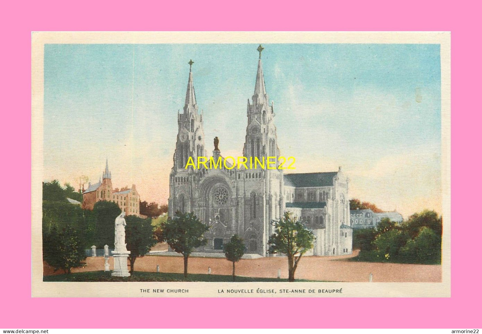 CPA  La Nouvelle église  - Ste Anne De Beaupré - Ste. Anne De Beaupré