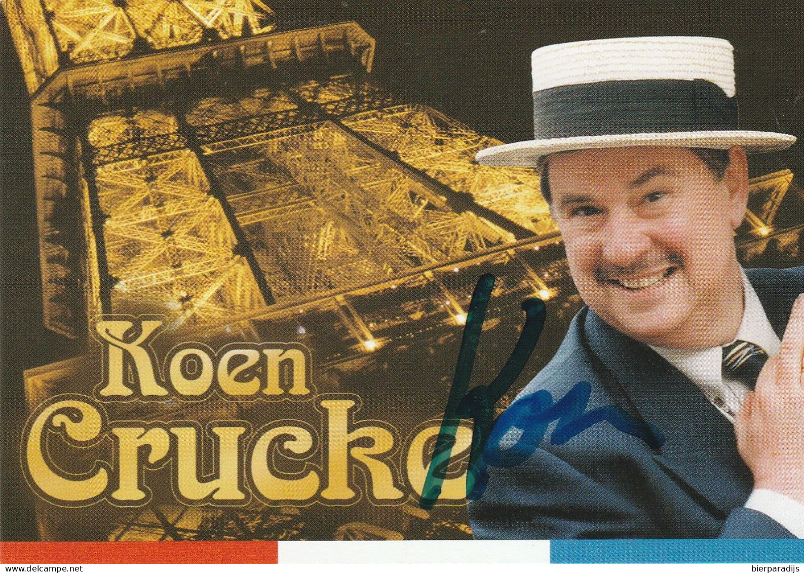 Koen  Crucke - Was  In Geplakt  - - Autographs