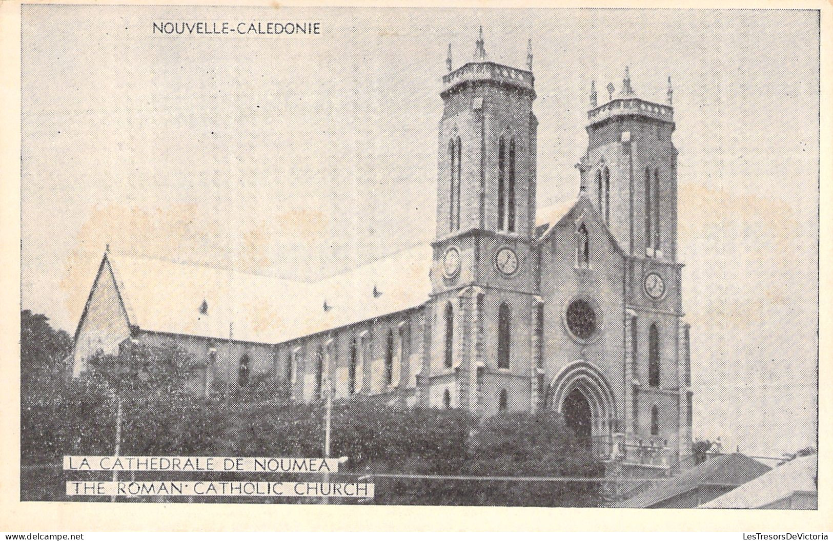 Nouvelle Calédonie  - La Cathedrale De Noumea - The Roman Catholic Church -  Carte Postale Ancienne - New Caledonia