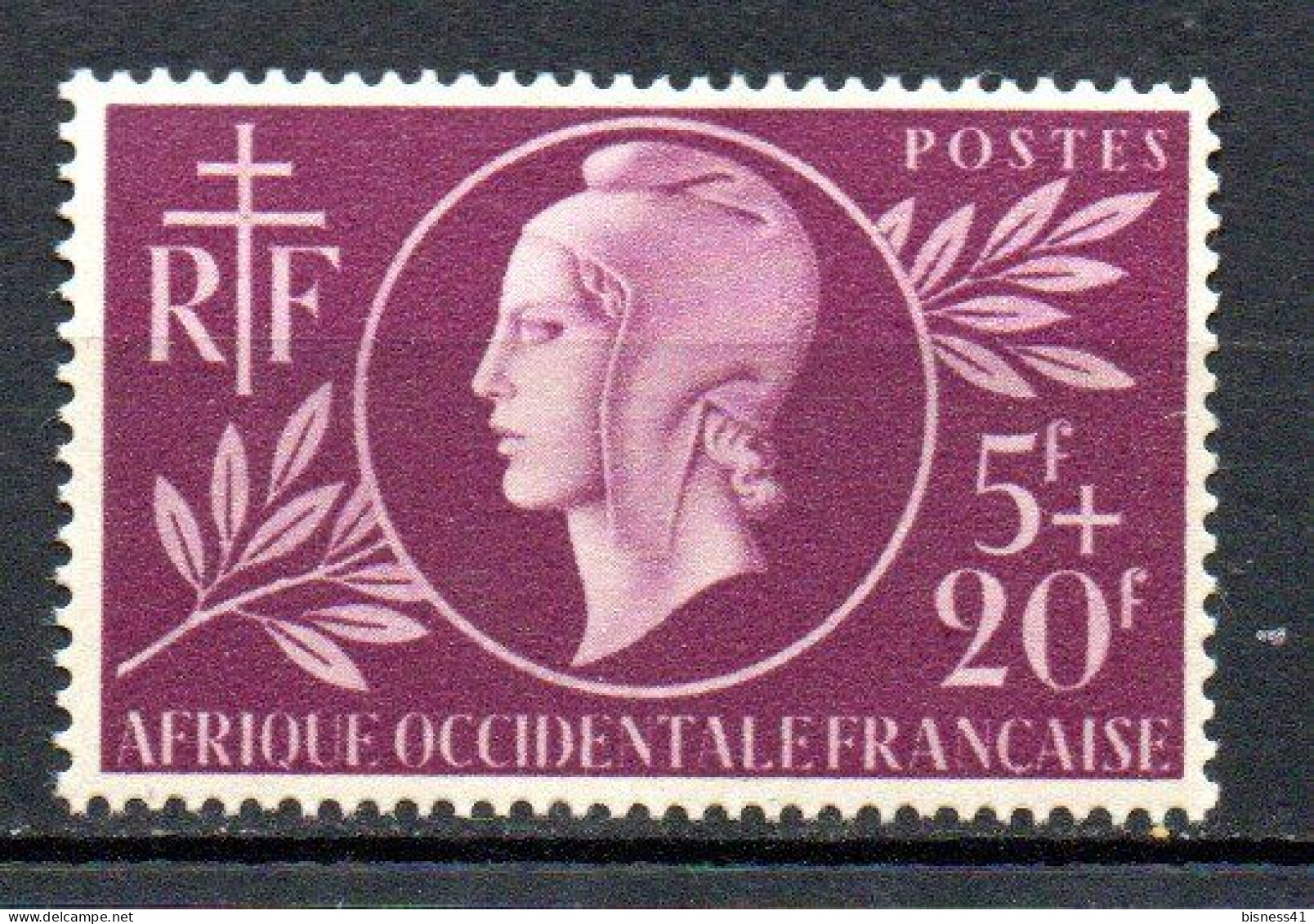 Col41 Colonies AOF Afrique Occidentale N° 1 Neuf XX MNH Cote 7,00 € - Ungebraucht