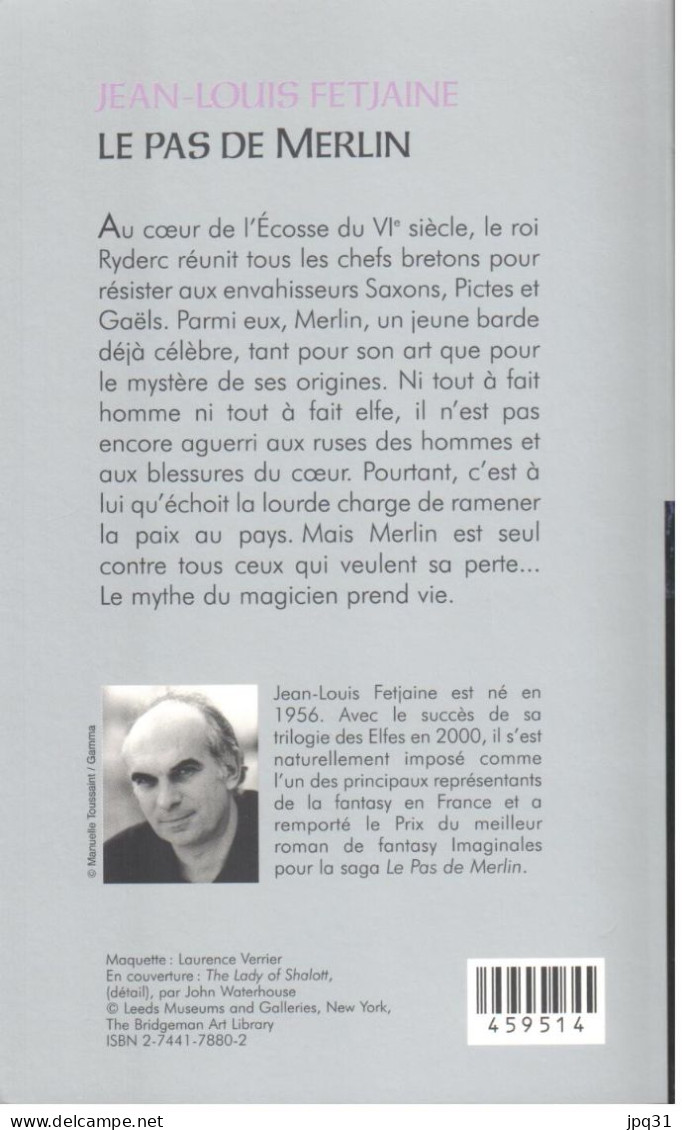 Jean-Louis Fetjaine - Le Pas De Merlin - 2 Vol - 2005 - Fantastic