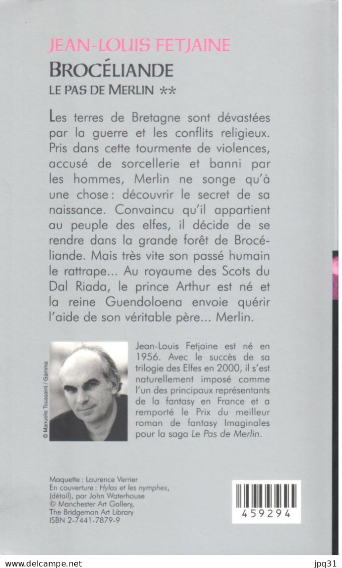 Jean-Louis Fetjaine - Le Pas De Merlin - 2 Vol - 2005 - Fantastique