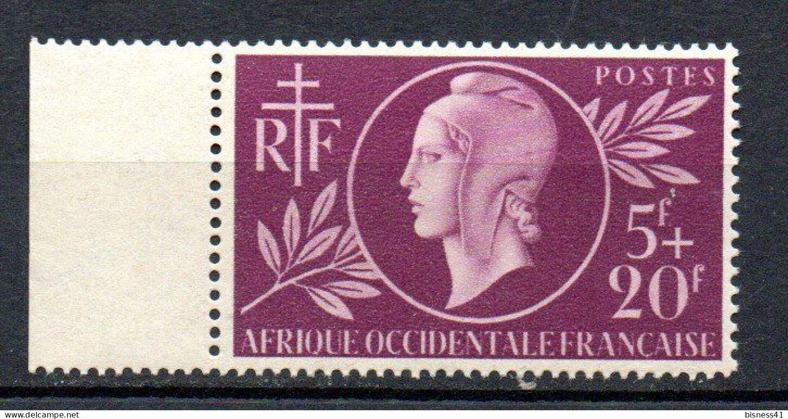 Col41 Colonies AOF Afrique Occidentale N° 1 Neuf XX MNH Cote 7,00 € - Ungebraucht