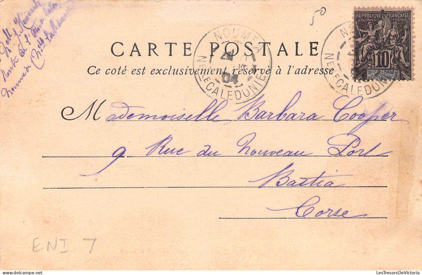 Nouvelle Calédonie  - Noumea - Defile De La Musique - Le Sheick Makrani En Tete Des Arabes 1905 - Carte Postale Ancienne - Nouvelle-Calédonie
