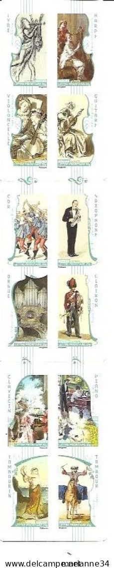 France - 2010- Carnet- Art La Musique- BC 390 - Booklets