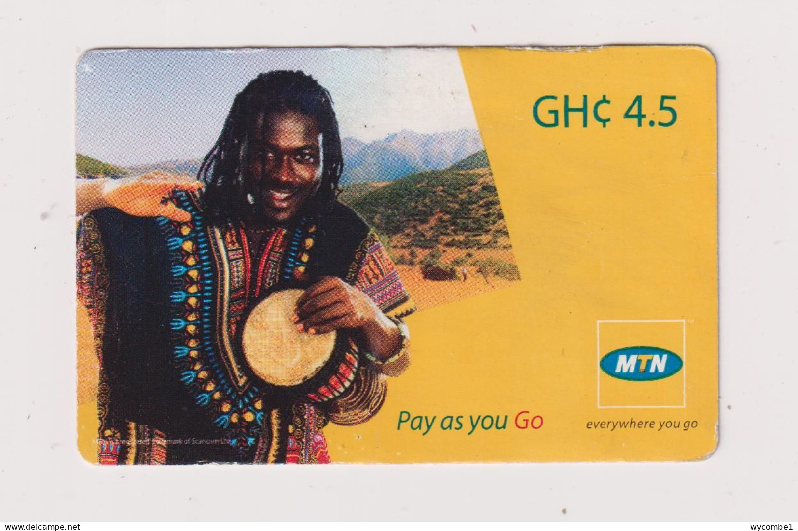 GHANA - MTN Remote Phonecard - Ghana