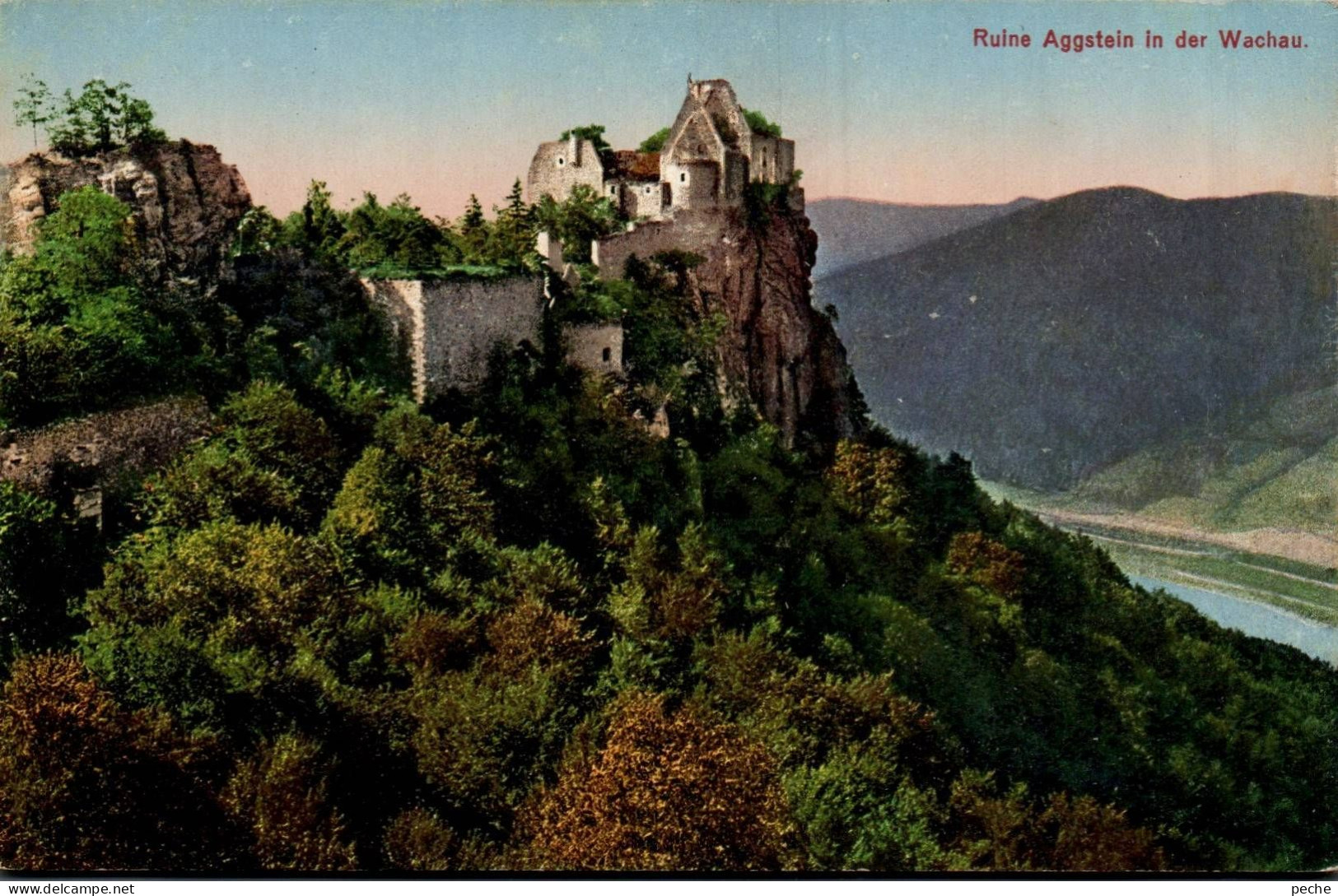 N°1559 V -cpa Ruine Aggstein In Der Wachau - Wachau