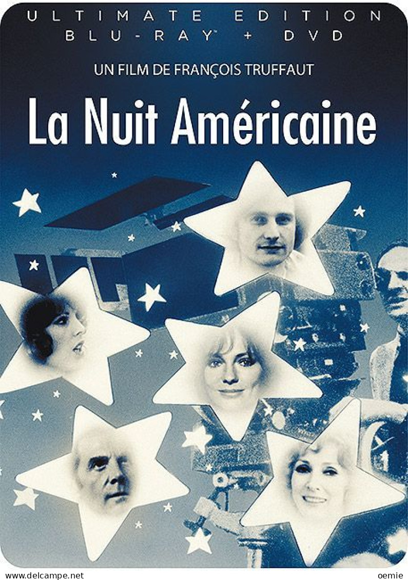 LA NUIT AMERICAINE      ( 2 DVD ) EDITION LIMITEE BLU RAY  + DVD BOITE METAL AVEC LIVRE ET MAGNET - Klassiekers