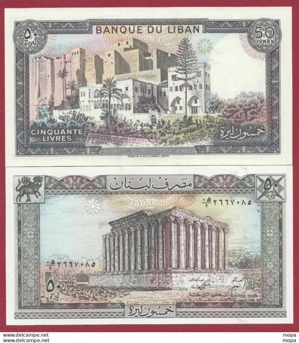 Liban --50 Livres 1988  ---NEUF/UNC (33) - Lebanon