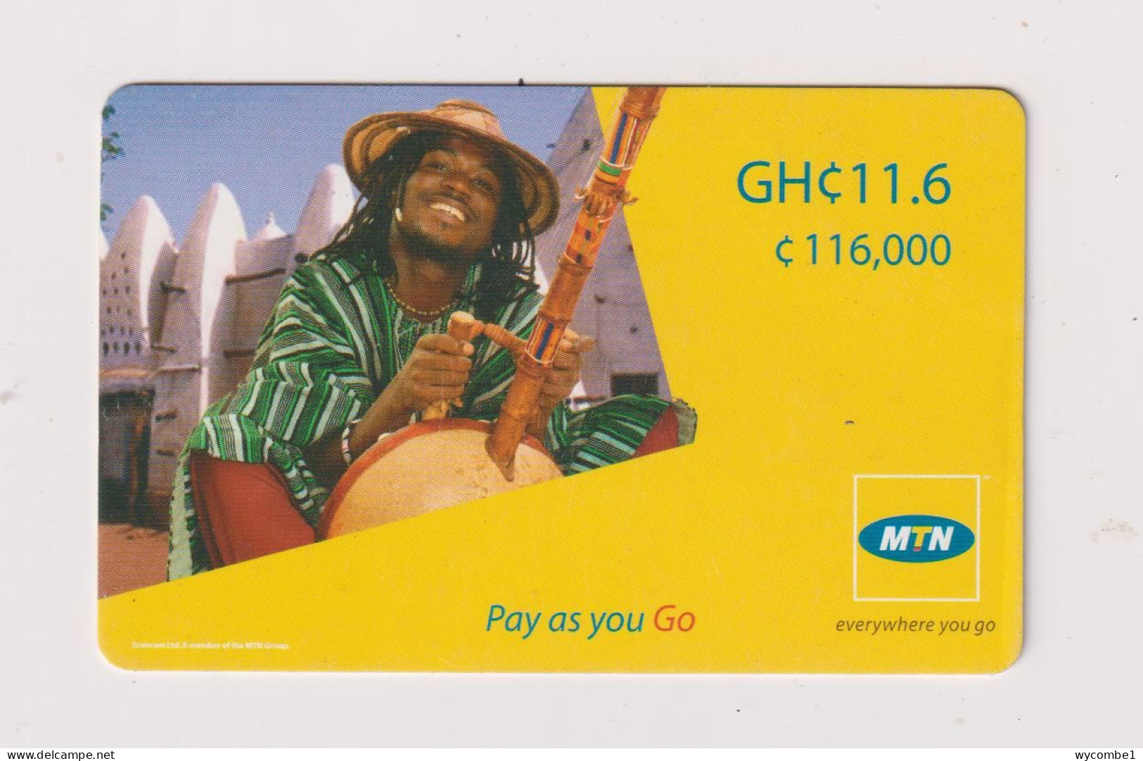 GHANA - MTN Remote Phonecard - Ghana