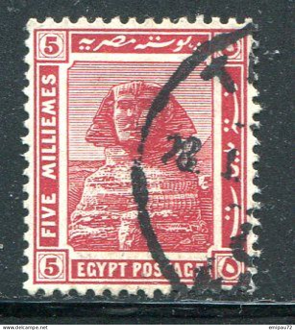 EGYPTE- Y&T N°61- Oblitéré - 1915-1921 Britischer Schutzstaat