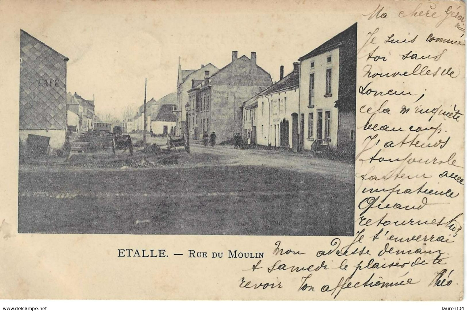 ETALLE.  RUE DU MOULIN. - Etalle