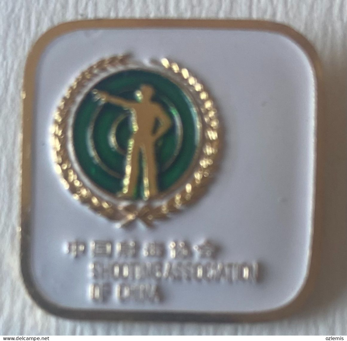 CHINA,SHOOTING ASSOCIAATION OF CHINA, ,PIN,BADGE - Giochi