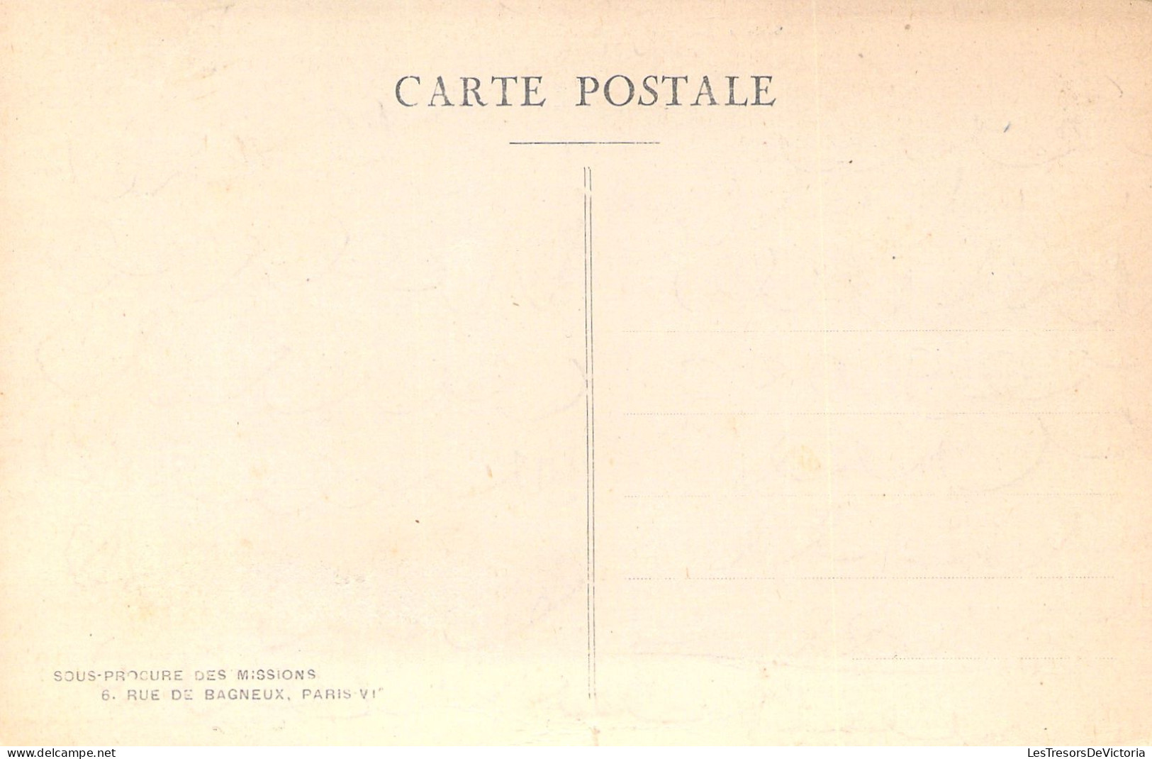 Nouvelle Calédonie  - Missions Maristes - Missionnaires - Une église Se Dresse à Cet Emplacement- Carte Postale Ancienne - New Caledonia