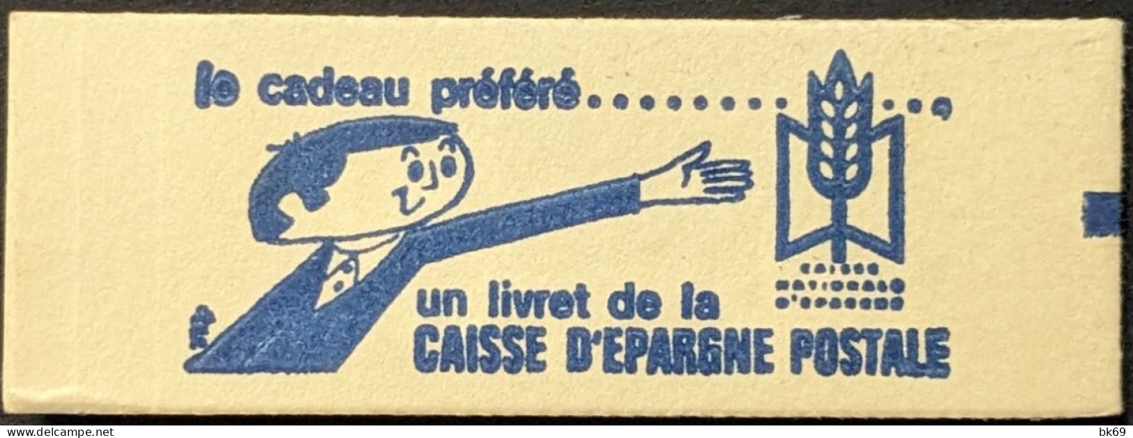 1536B-C1** Cheffer 40c Rouge X10 Daté Du 3/ 26-11-196-9 Livret CE Postale Conf. 2 - Moderne : 1959-...