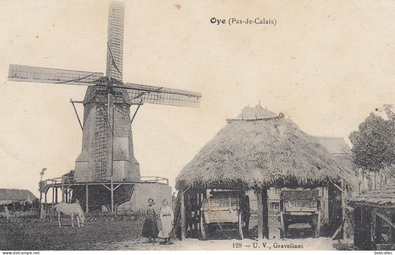 OYE (Pas-de-Calais): Moulin à Vent - Oye Plage