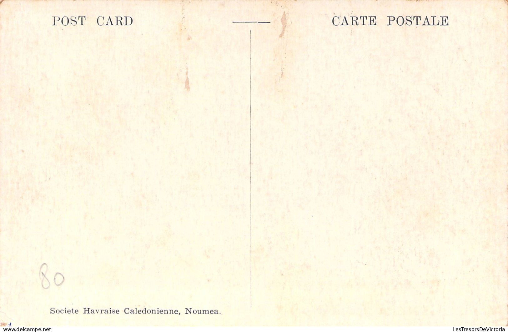 Nouvelle Calédonie  - New Caledonia - Voiture A Boeufs - Bullock Cart - Carte Postale Ancienne - Nieuw-Caledonië