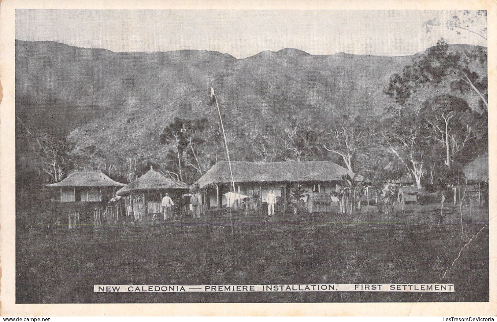 Nouvelle Calédonie  - New Caledonia - Premiere Installation - First Settlement - Carte Postale Ancienne - Nieuw-Caledonië