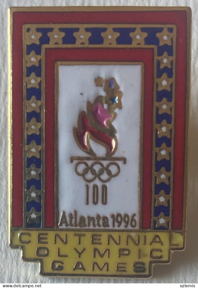 ATLANTA 96 ,CENTENNIEL OLYMPIC GAMES ,ATLANTA 1996,PIN,BADGE - Jeux