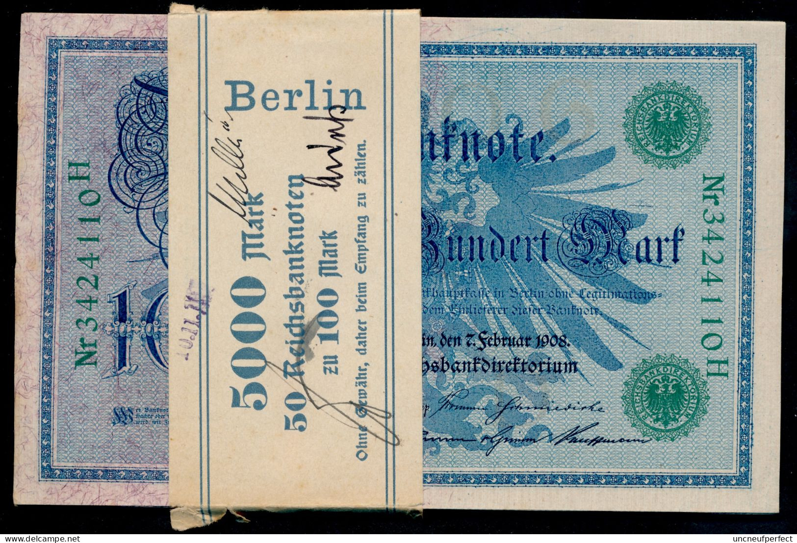 P 34 Ro 34 DEU-67. 100 Mark 1908 UNC NEUF - 100 Mark