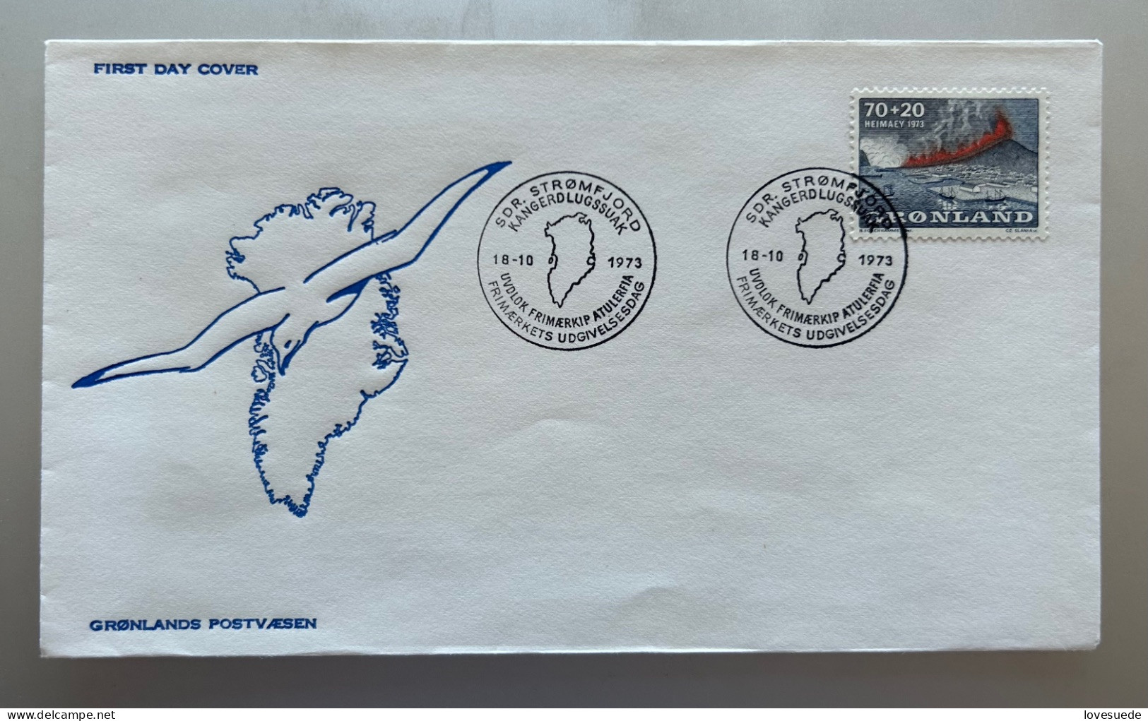 Groenland FDC 18/10/1973 - FDC