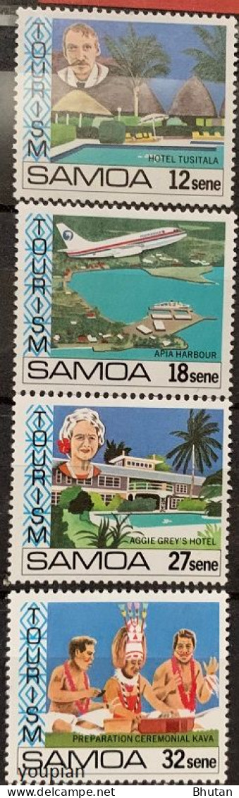 Samoa 1981, Tourism, MNH Stamps Set - Samoa