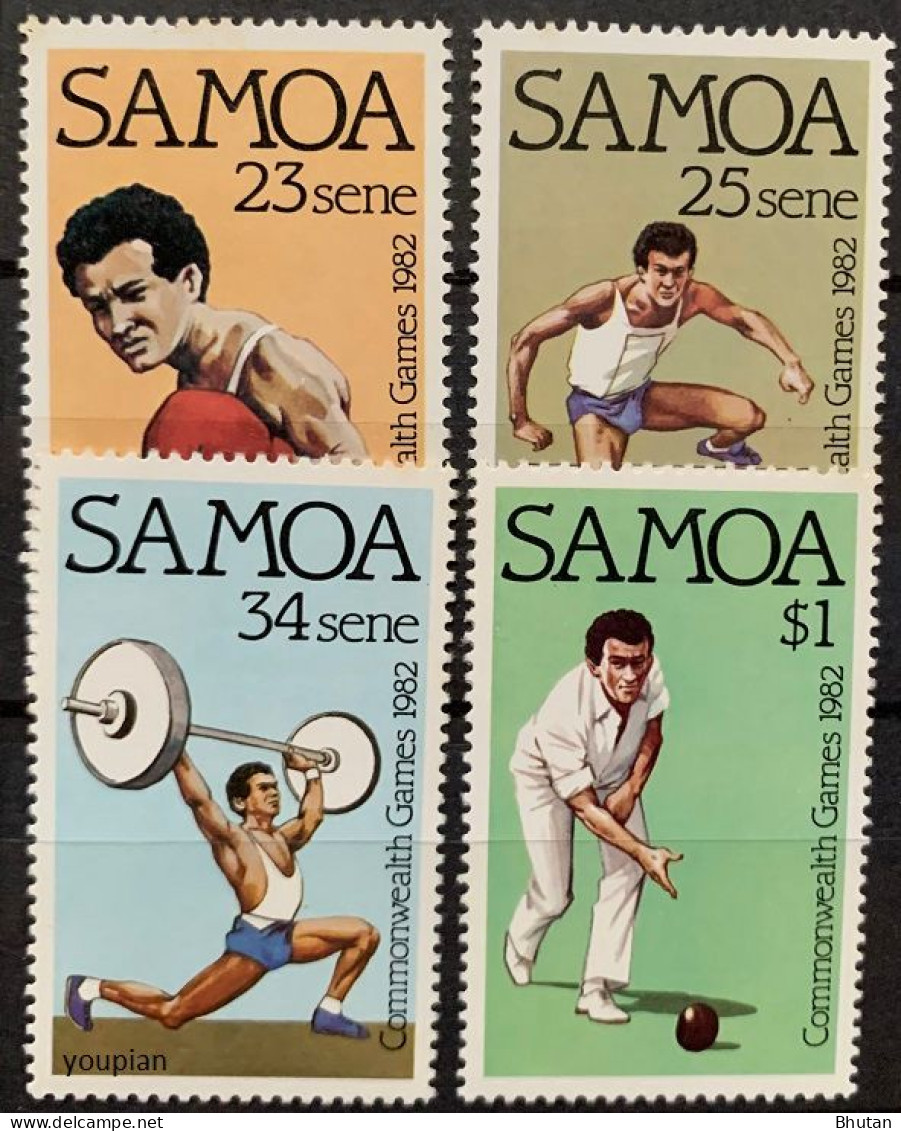 Samoa 1982, 20th Anniversary Of The Independence, MNH Stamps Set - Samoa