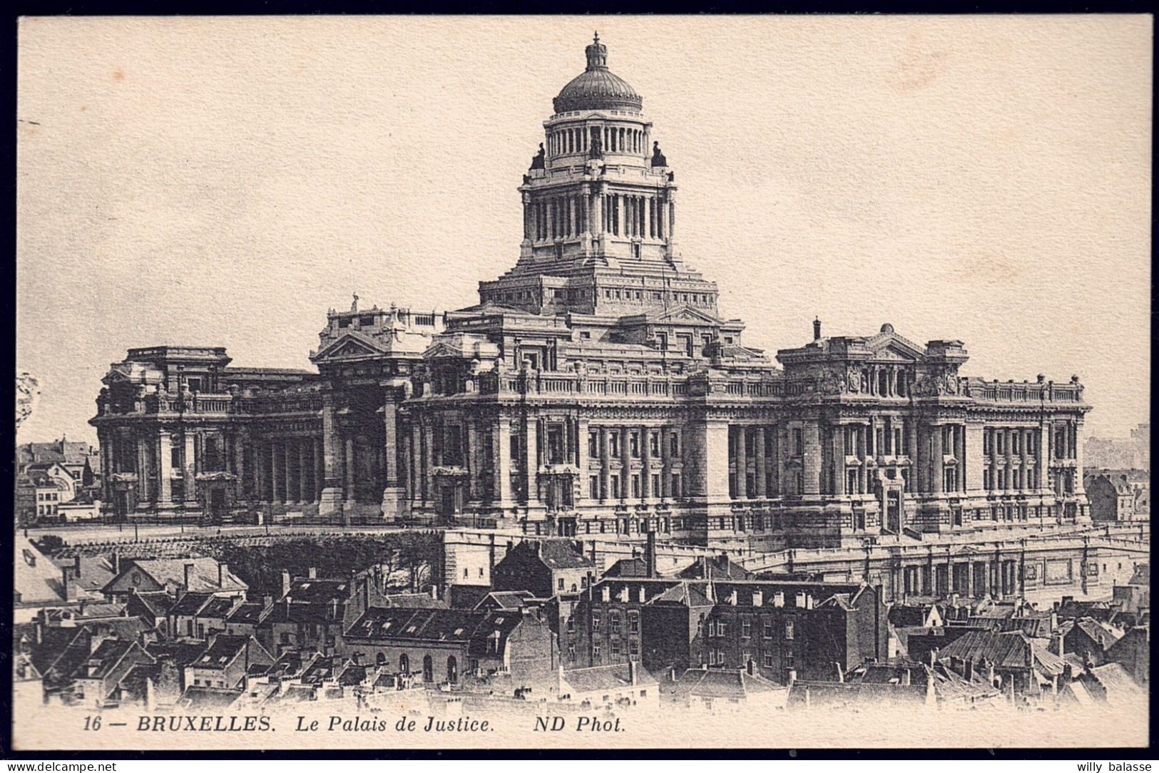 +++ CPA - BRUSSEL - BRUXELLES - Le Palais De Justice - ND Phot. // - St-Gilles - St-Gillis