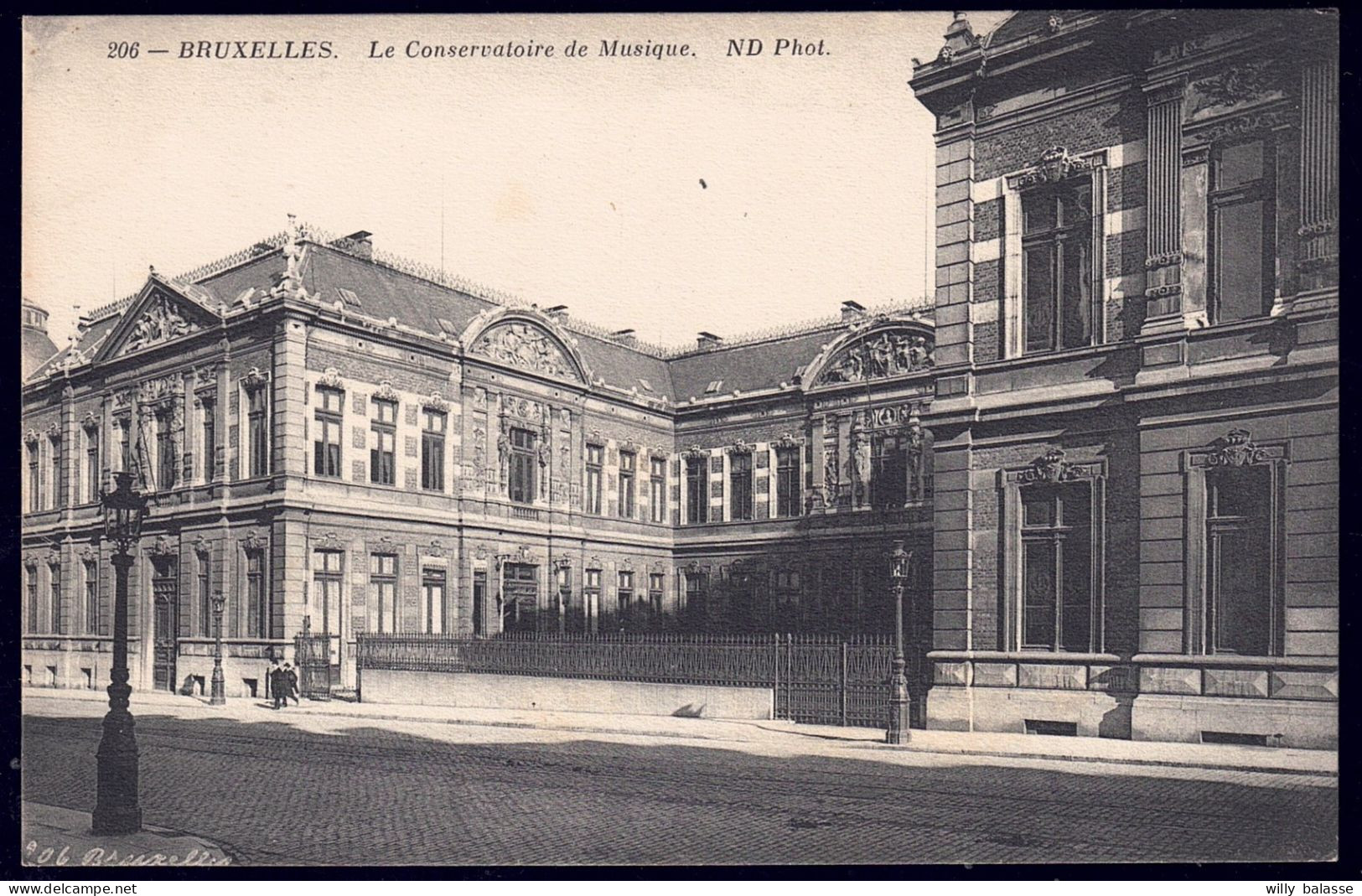 +++ CPA - BRUSSEL - BRUXELLES - Le Conservatoire De Musique - ND Phot. // - St-Gillis - St-Gilles