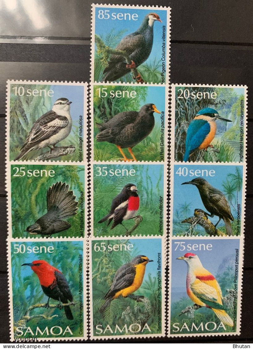Samoa 1988, Birds, MNH Stamps Set - Samoa
