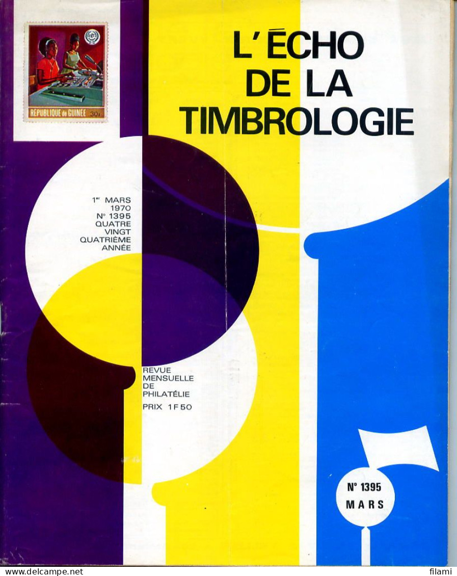 L'écho De La Timbrologie,Marianne Muller,tête-bêche Ceres,George Sand Nohant,Daguin,taxation Franchise,Nouvelle Calédoni - Französisch (ab 1941)