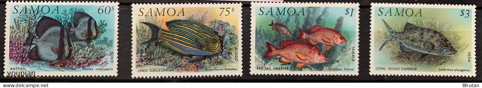Samoa 1993, Fish, MNH Stamps Set - Samoa