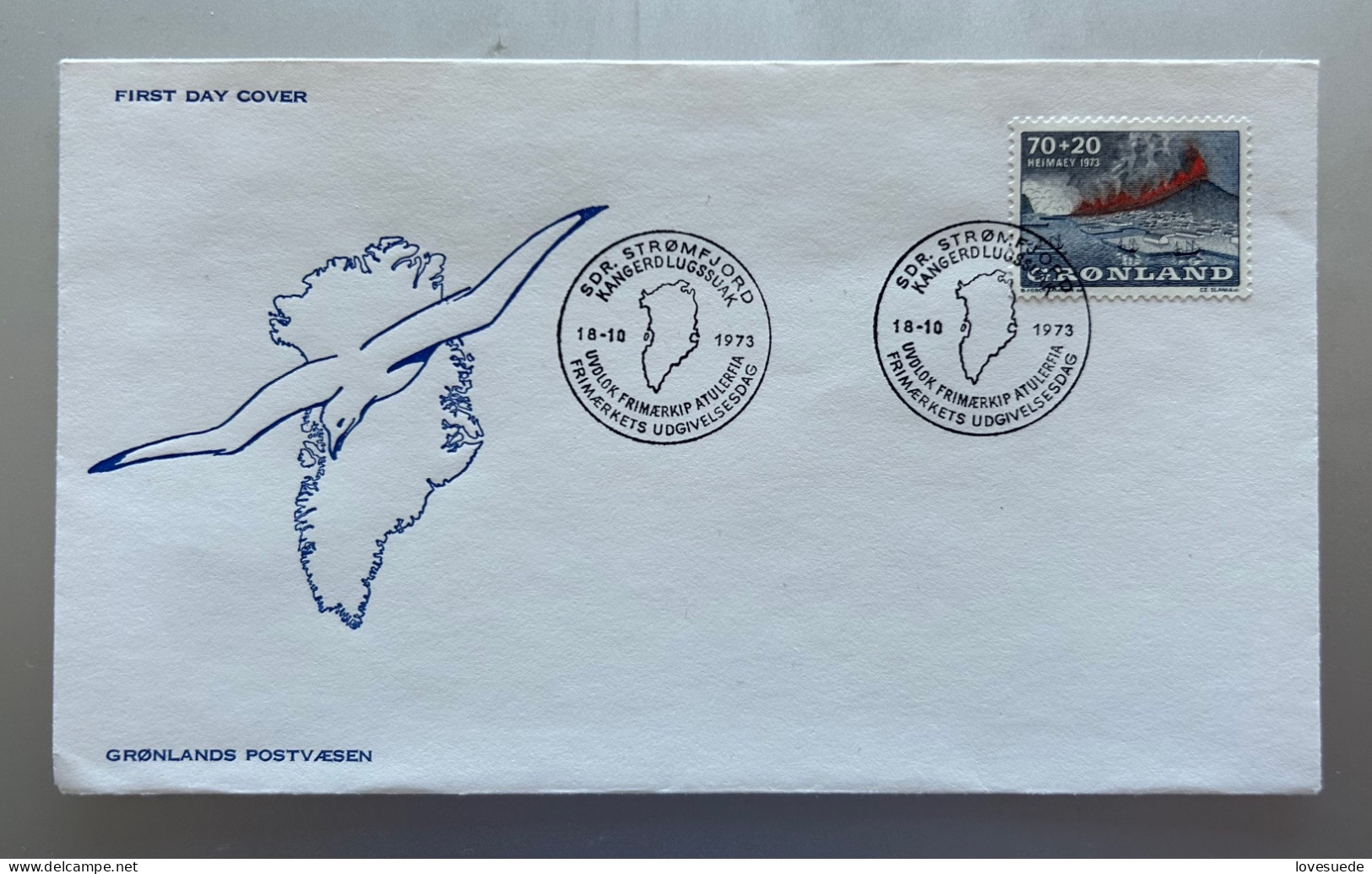 Groenland FDC 08/04/1976 - FDC