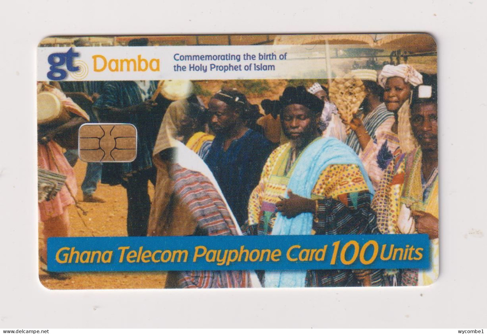 GHANA - Damba Chip Phonecard - Ghana