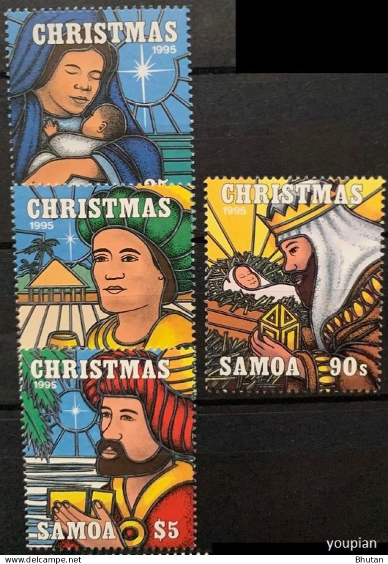 Samoa 1995, Christmas, MNH Stamps Set - Samoa