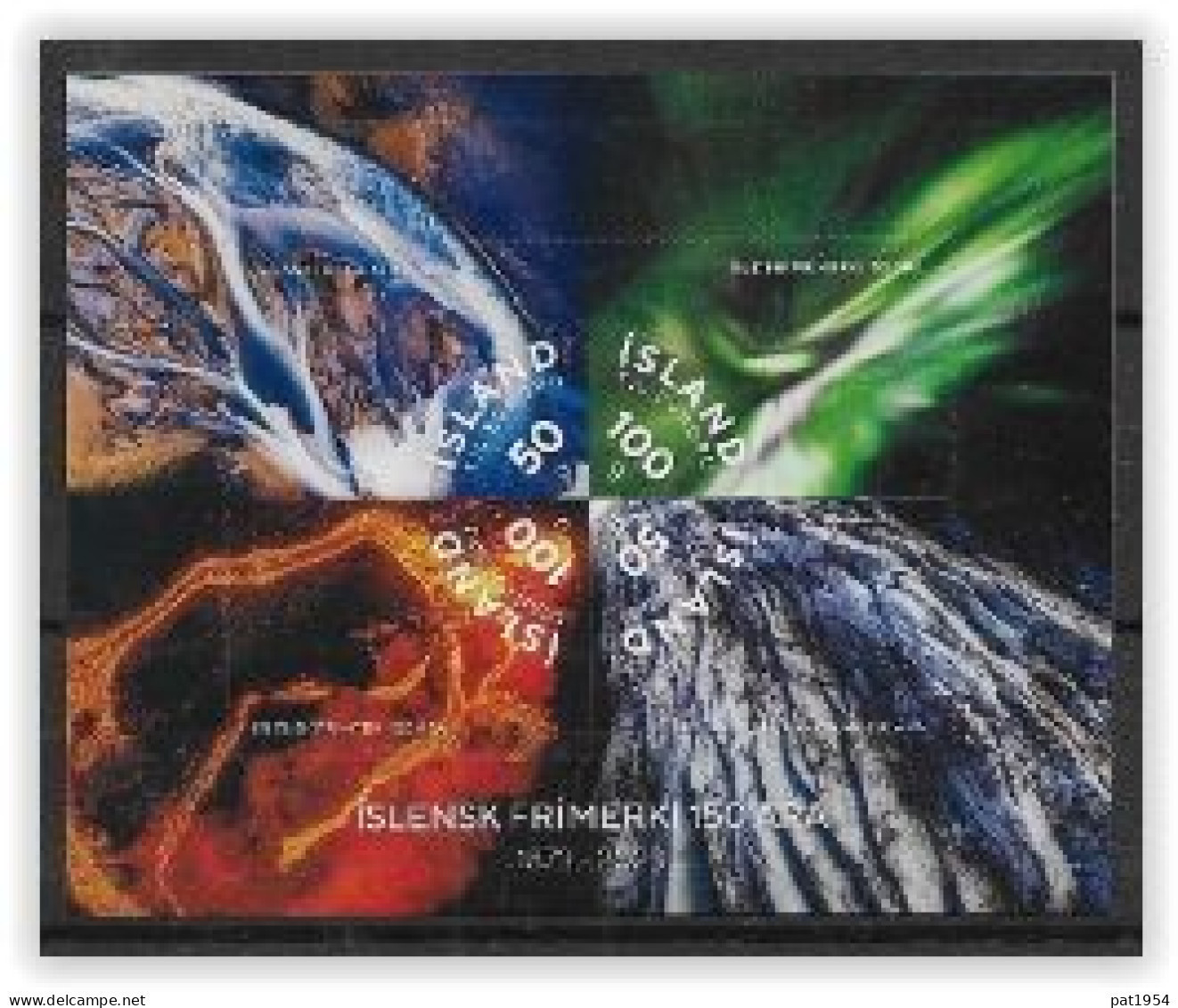 Islande 2023 Bloc Neuf 150 Ans Du Timbre Islandais - Blocks & Sheetlets