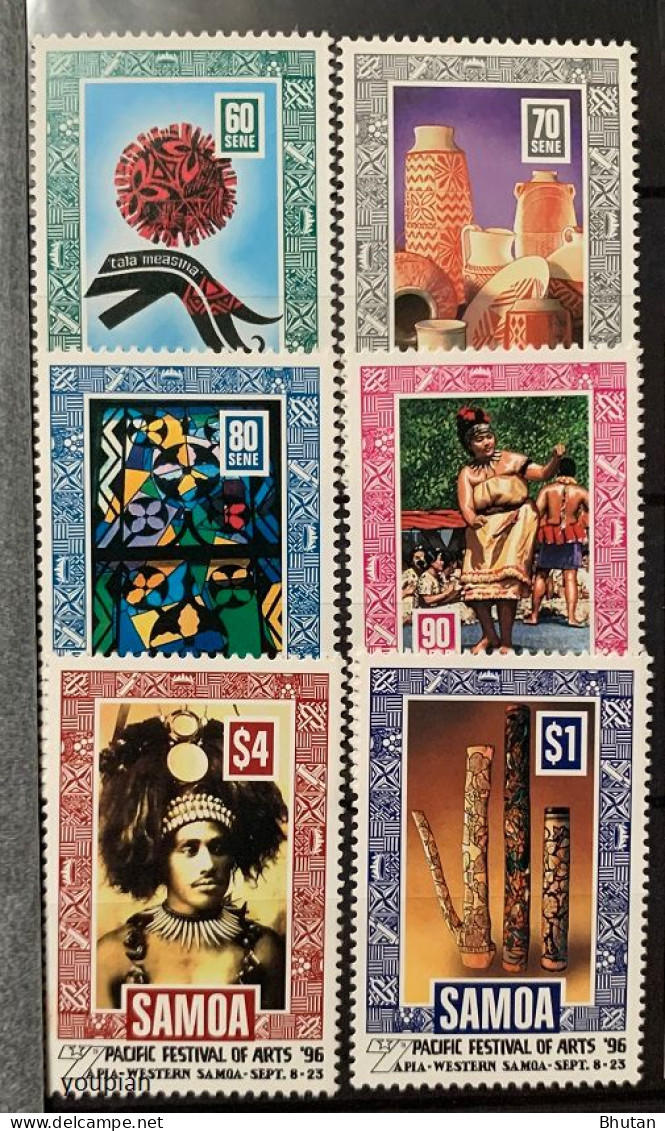 Samoa 1996, Pacific Festival Of Arts, MNH Stamps Set - Samoa