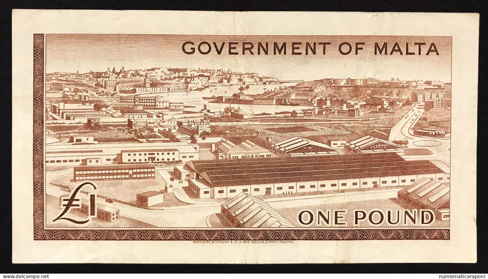 Malta 1 Pound 1967 ( 1969 )  Km#29a Bb+  LOTTO 4331 - Malta