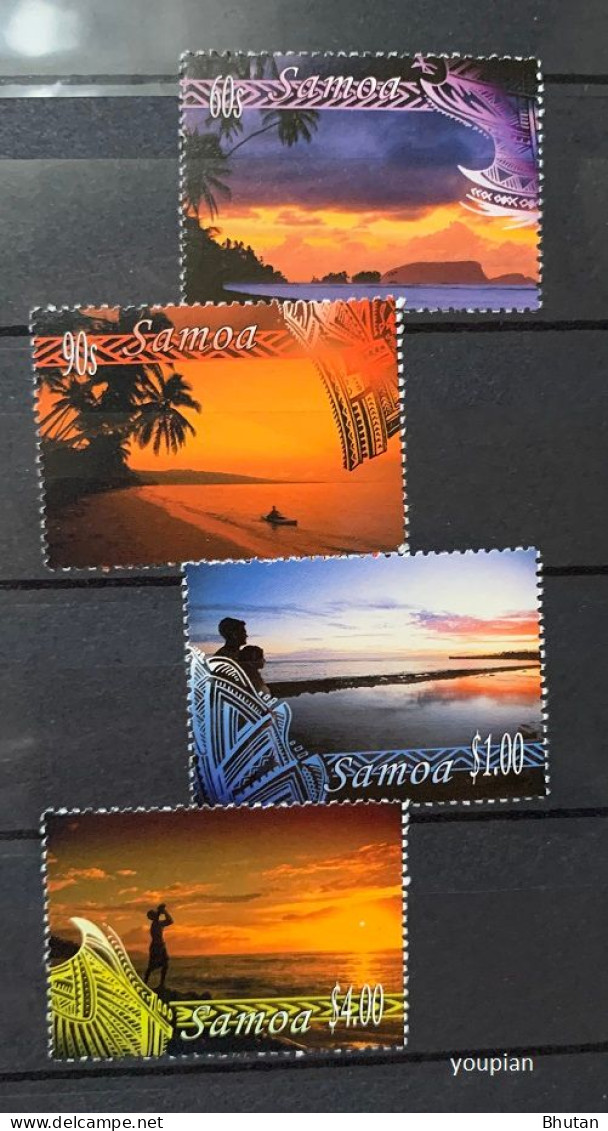 Samoa 2006, Sunsets, MNH Stamps Set - Samoa