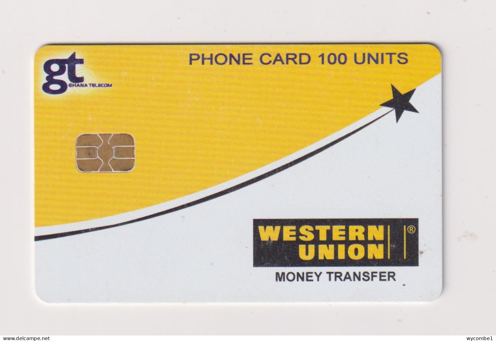 GHANA - Western Union Chip Phonecard - Ghana
