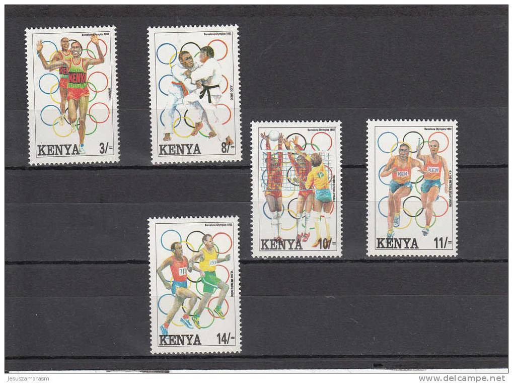 Kenia Nº 548 Al 552 - Kenya (1963-...)