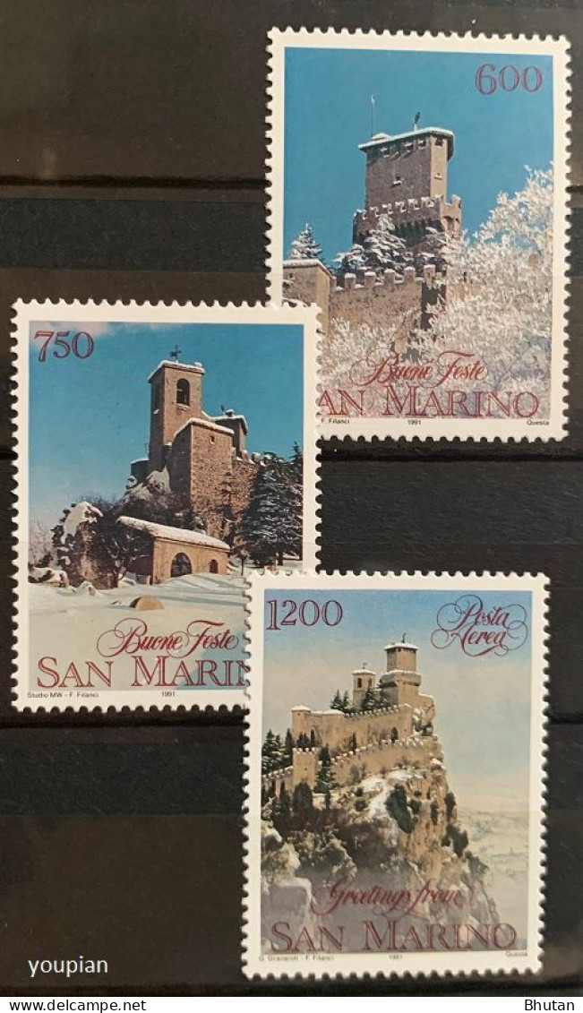 San Marino 1991, Christmas, MNH Stamps Set - Nuevos