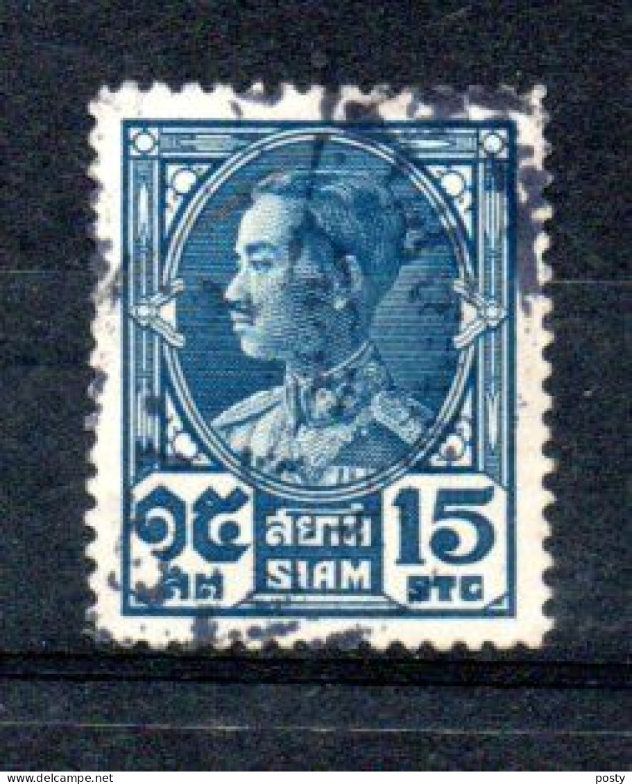 SIAM - ROI PRAJADHIPOK - KING PRAJADHIPOK - 15s - 1928 - Oblitéré - Used - - Siam